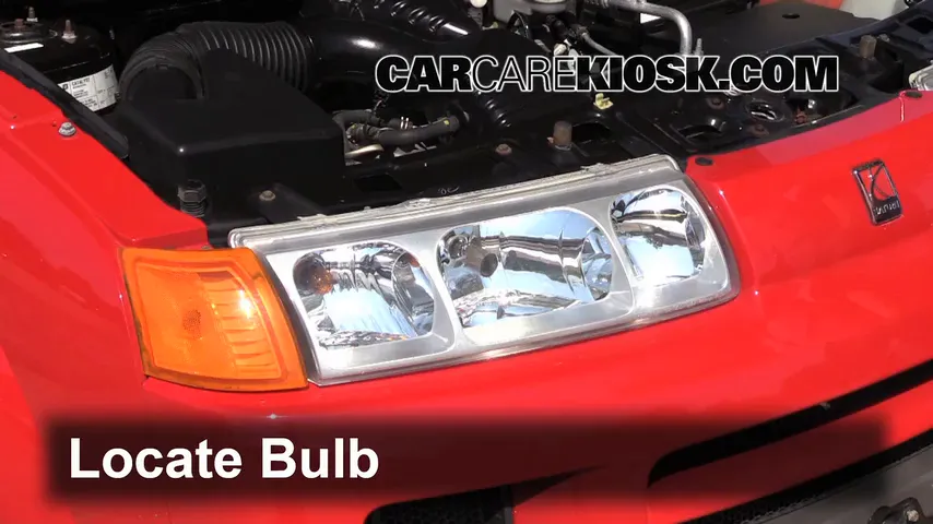 2005 Saturn Vue 2.2L 4 Cyl. Lights Highbeam (replace bulb)
